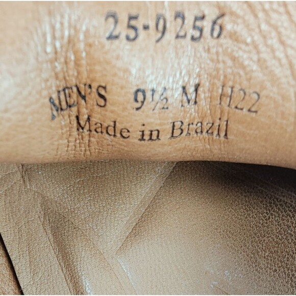 Johnston & Murphy Brannon Venetian Cognac Sheepskin Leather Slip On Loafers, 9.5 main image 9